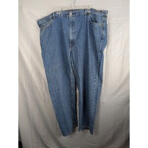 Levis 550 Mens‎ Relaxed Fit Tapered Leg Blue Denim Jeans Medium Wash 52x34
